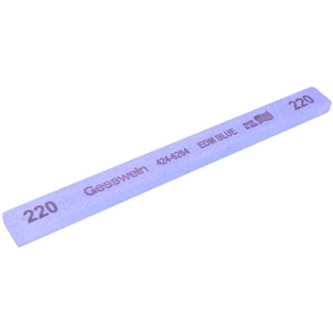 Meule Gesswein EDM BLUE, grain 220 - 6x13x150 mm