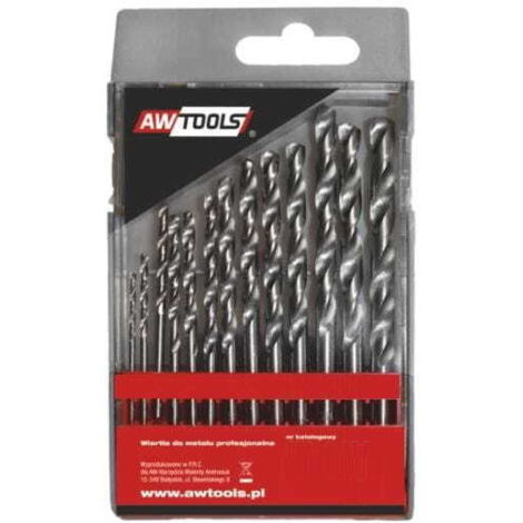 AWTOOLS JEU DE FORETS À MÉTAL HSS-G 13 pièces /2,5 - 8 mm/ (1/2)