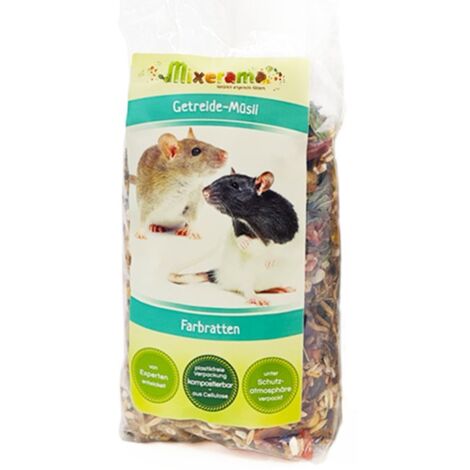 Mixeurama  Getreide-Müsli  Nourriture pour rats 500g - Pour rats 500g (1/3)