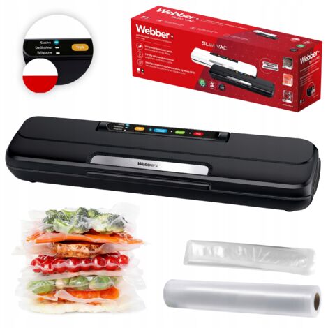Scelleuse sous vide automatique WEBBER V168C pour machine d'emballage alimentaire en film