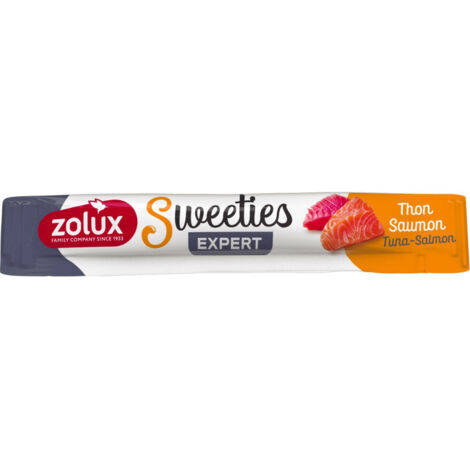 ZOLUX - Friandises - au thon et au saumon - Friandise crémeuse pour chat - 14 g (1/3)