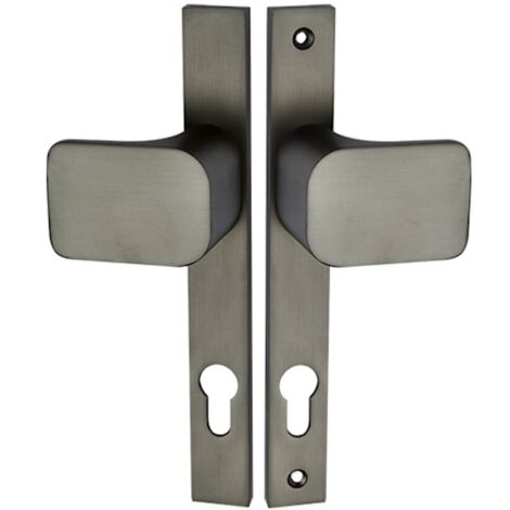 Poignée, bouton extérieur pour le portail, Graphite Magnat