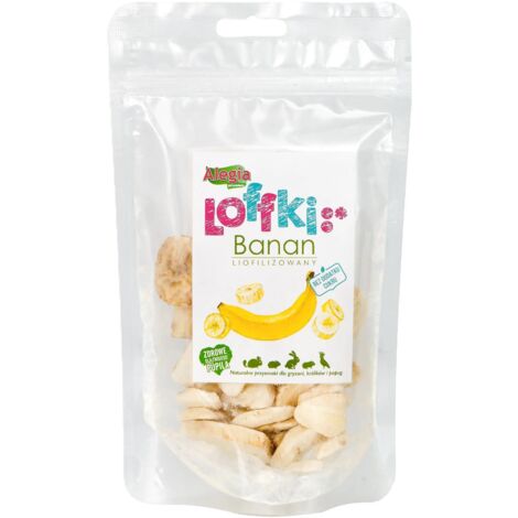 Alegia  Loffki  Fruits et légumes lyophilisés - Banane 20 g
