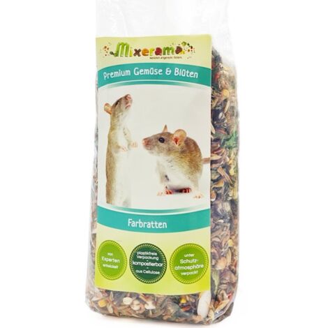 Mixeurama  Gemües & Blüten Premium  Nourriture pour rats 500g - Nourriture pour rats 500g