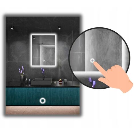 Service d'installation d'interrupteurs tactiles pour miroirs LED