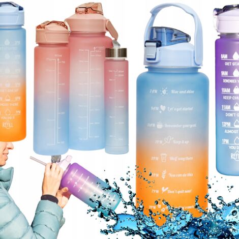 ENSEMBLE DE BOUTEILLES 3en1 (2L+0,8L+0,3L) NO.:9974