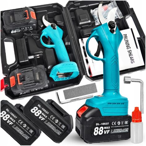 SÉCURISEUR DE JARDIN ÉLECTRIQUE À BATTERIE + 2 BATTERIES 48 V (1/5)