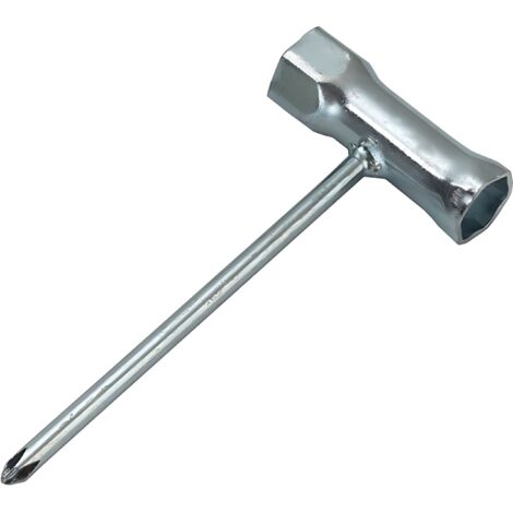 Clé à bougie 17 mm 19 mm + jeu de tournevis Torx pour débroussailleuse et tronçonneuse (1/3)