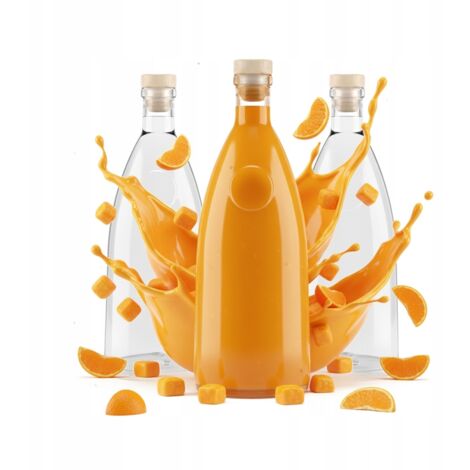 Carafe en verre LOFT 500 ml pour liqueur, vodka, alcool, sirop 0,5 l (1/5)