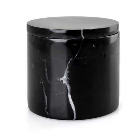 Q-BATH PREMIUM DECOR 1542 Boîte à cosmétiques en marbre noir