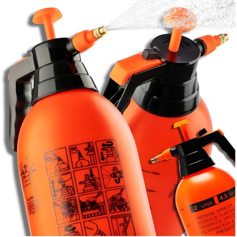 Pulvérisateur à main haute pression pour jardin et voiture, puissant, 2 L