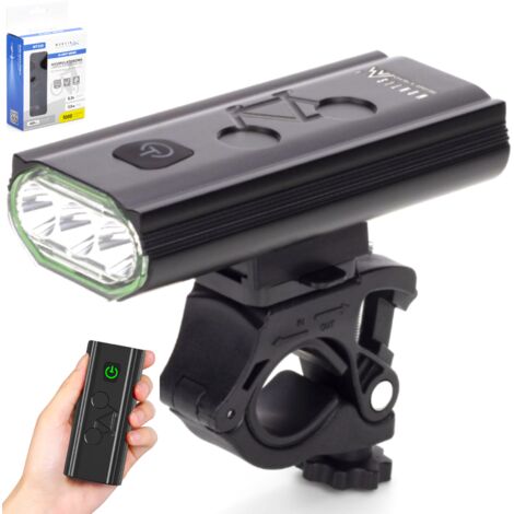 ÉCLAIRAGE DE VÉLO AVANT ULTRA PUISSANT RECHARGEABLE USB LED ÉCLAIRAGE DE VÉLO (1/5)