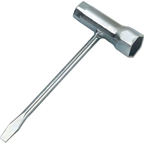Clé à bougie 13 mm 19 mm + jeu de tournevis plat pour débroussailleuse et tronçonneuse (1/3)