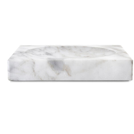 Porte-savon Q-BATH PREMIUM DECOR 1521, marbre de Carrare