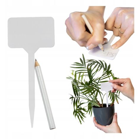 Étiquettes pour fleurs et plantes, idéales pour les serres et les pots (25 pièces) (1/5)