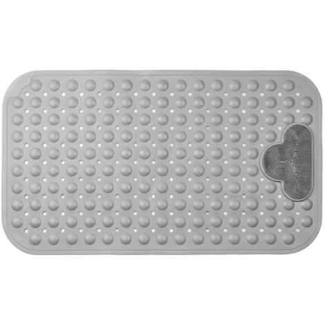 Tapis de sol antidérapant gris avec fonction massage AWD INTERIOR 2019, 70,5 x 41 cm, PVC (1/5)
