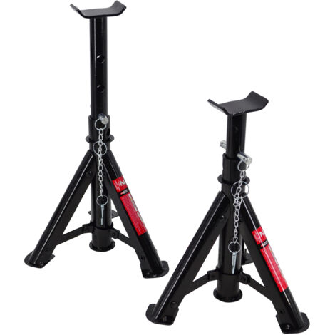 Support voiture Awtools pliable noir capacité 2 tonnes (1/4)