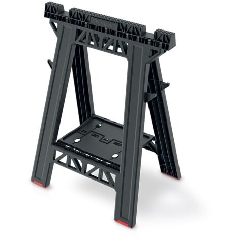 Support technique a tréteaux KISTENBERG pour atelier, largeur 58 cm, poids 175 kg