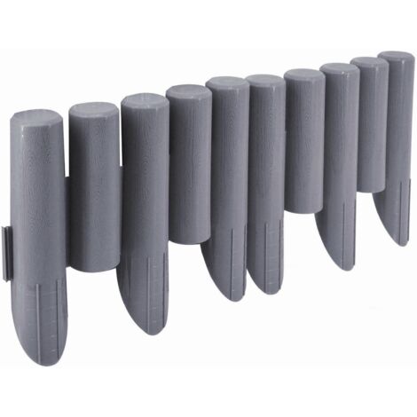 AWTOOLS GARDEN PALISADE 8 pièces 2,3 m GRAPHITE (1/4)