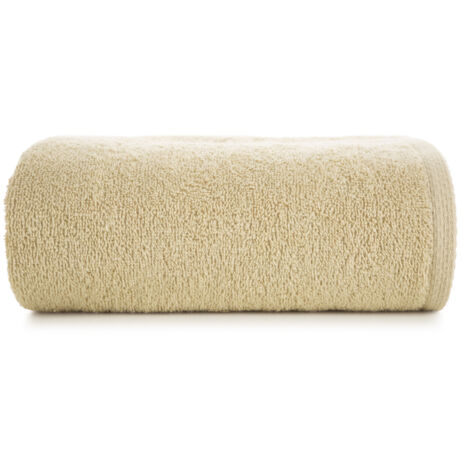 SERVIETTE DE BAIN EUROFIRANY CLASSIQUE EN COTON LISSE 1 50X100CM BEIGE
