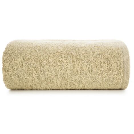 Serviette douce 1 50x90 beige 400g/m2 éponge (1/3)