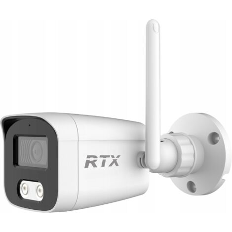 Caméra extérieure RTX IP WiFi 4 Mpx IR 30 m P2P SD jusqu'à 512 Go (1/5)