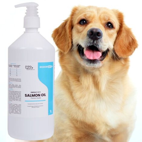 Huile de saumon pour chiens et chats Irodori Vet 1000 ml