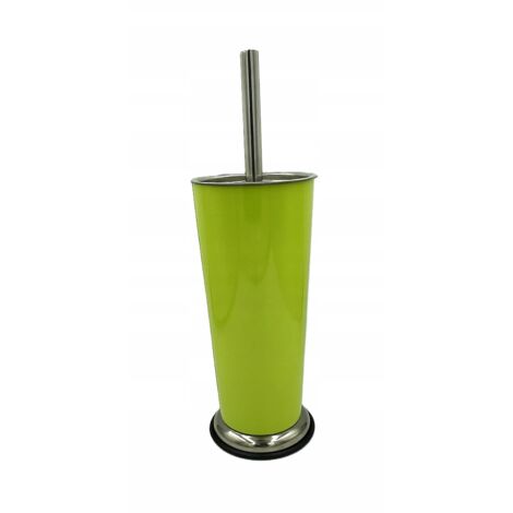 Tube de brosse de toilette CMI en acier inoxydable vert (1/3)