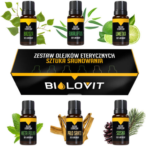 Coffret d'huiles essentielles - L'art du sauna (1/5)