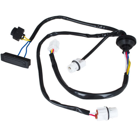 Bouton de poignée de coffre arrière (micro-interrupteur) avec faisceau de câbles pour Nissan X-Trail T31 2007