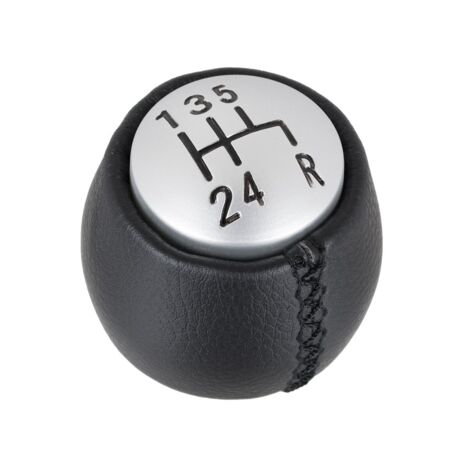 Pommeau de levier de vitesse Alfa Romeo 147 00-10 NOIR + ARGENT 5 VITESSES