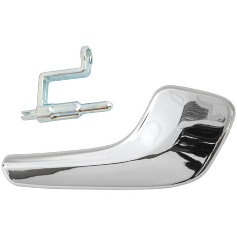 Opel Corsa D 06-14 Poignée de porte intérieure CHROME droite + goupille de poignée de porte intérieure 2 pièces. SET