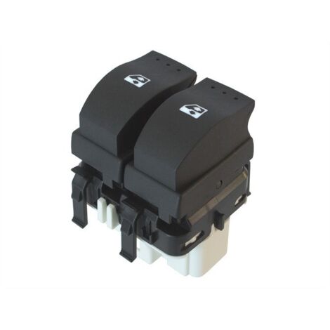 Panneau de commande de vitre électrique Renault Scenic II 03-06 2 boutons gauche