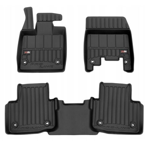 Tapis de sol et paillassons en caoutchouc pour Jaguar I-Pace 2018-2024, canaux 3D (1/5)