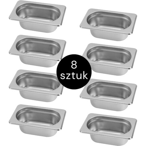 Conteneur GN Mega-M 1/9 176x108x65 (lot de 8) N (1/2)