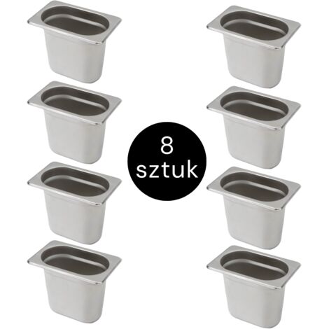 Conteneur GN Mega-M 1/9 176x108x150 (lot de 8) N (1/2)
