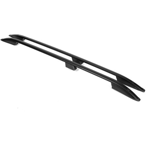 Barres de toit FIAT Qubo Fiorino CITROEN Nemo PEUGEOT BIPPER 08-24 NOIR (1/5)