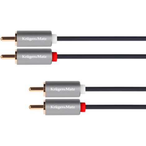 Câble RCA Kruger&Matz Basic 300 cm (1/2)