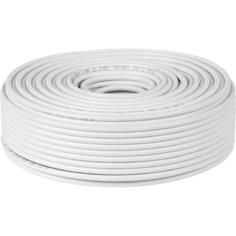 Câble coaxial d'antenne RG-6U CU (1/2)
