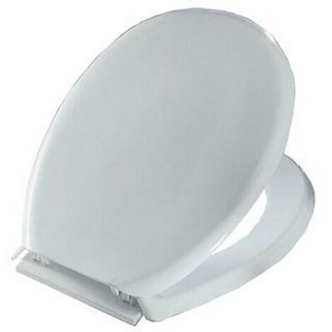 Abattant de toilettes Malwa, blanc (1/2)