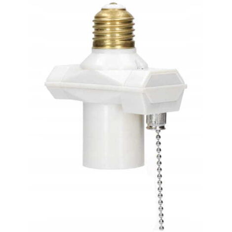 Douille E27 avec interrupteur OPG OPW E-27