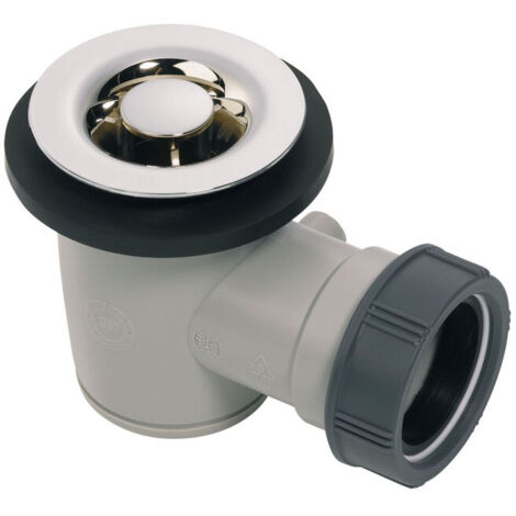 Siphon de douche chromé nettoyé par le haut 50 mm (1/2)