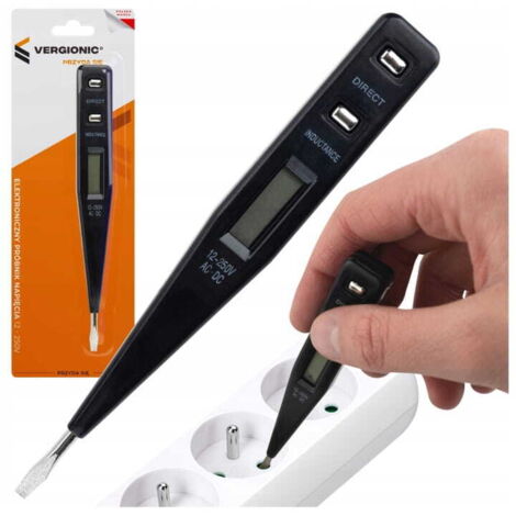 testeur de tension électronique 12-250 V (1/2)