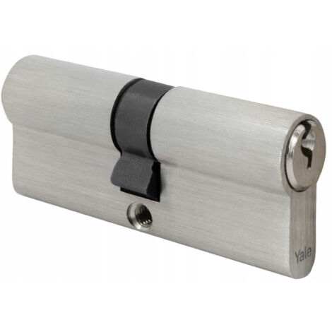 Insert de serrure à cylindre satiné 30/30 + 3 clés (1/2)