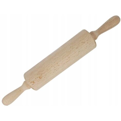 rouleau à pâtisserie mobile en bois