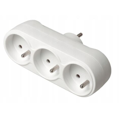 Répartiteur électrique triple voleur 3x2P+Z (1/2)