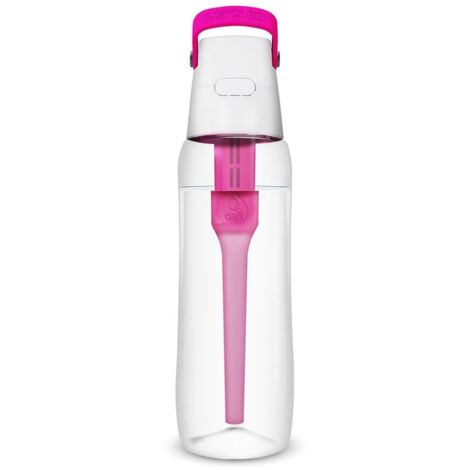 Gourde Dafi Solid avec filtre, rose, 0,7 l, en Tritan (1/5)