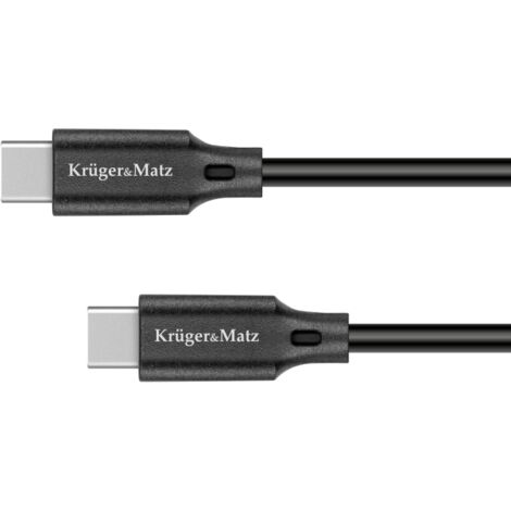 Câble USB-C Type C 1 m PD 100 W 5 A Kruger&Matz (1/3)