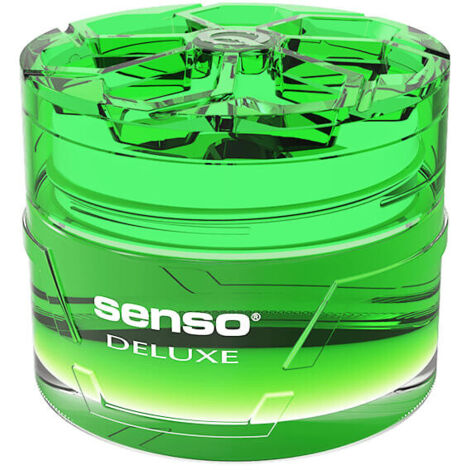 Parfum d'ambiance pomme verte pour voiture, en gel, en pot de 50 ml (1/5)
