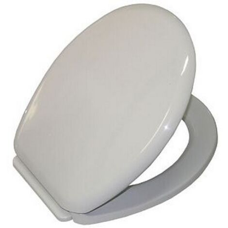 Abattant de toilette universel Yucca, blanc (1/2)